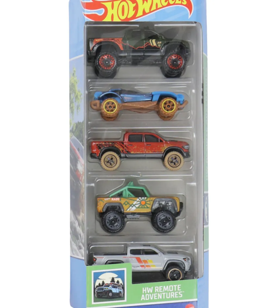 Biler - 5-pak - HW Remote Adventures>Hot Wheels