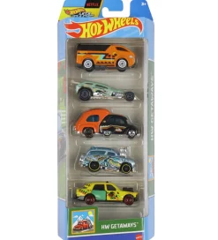 Biler - 5-pak - HW Getaways>Hot Wheels Hot