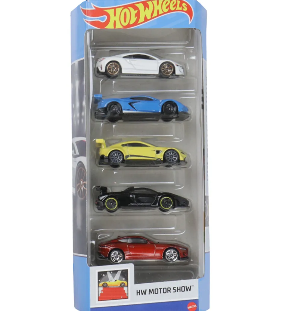 Biler - 5-pak - HW Motor Show>Hot Wheels New