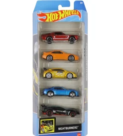 Biler - 5-pak - NightBurnerz>Hot Wheels Clearance
