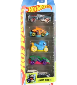 Biler - 5-pak - Street Beasts>Hot Wheels Sale