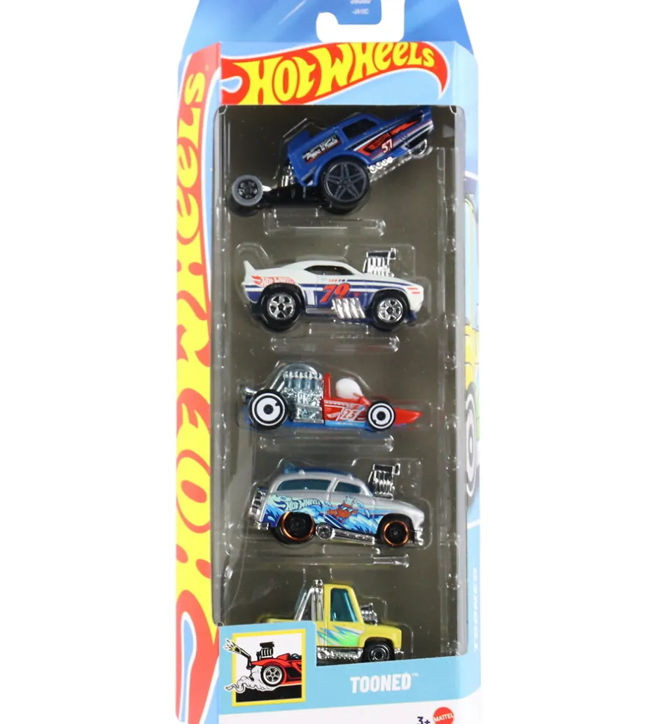 Biler - 5-pak - Tooned>Hot Wheels Discount