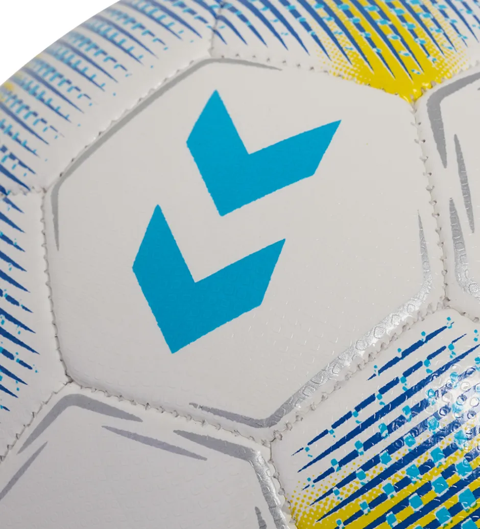 Hummel Fodbold - HmlPrecision Mini - Hvid/Blå/Gul>Hummel Teamsport Discount