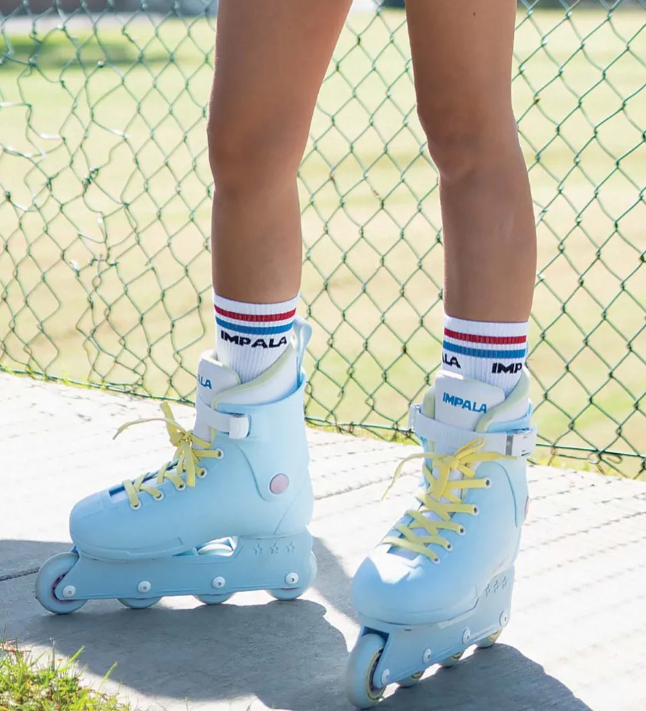 Rulleskøjter - Lightspeed Inline - Sky Blue/Lysegul>Impala Sale