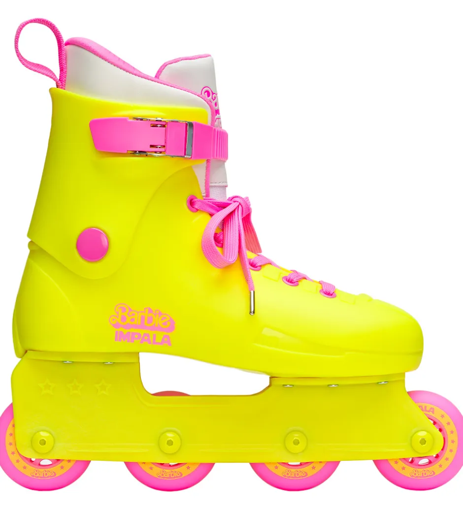 Rulleskøjter - Lightspeed Inline - Barbie Bright Yellow>Impala Discount