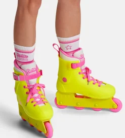 Rulleskøjter - Lightspeed Inline - Barbie Bright Yellow><noscript><img width=