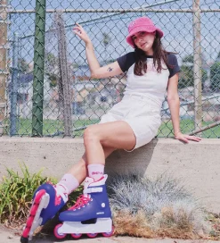 Rulleskøjter - Lightspeed Inline - Blå/Pink - Inliner><noscript><img width=