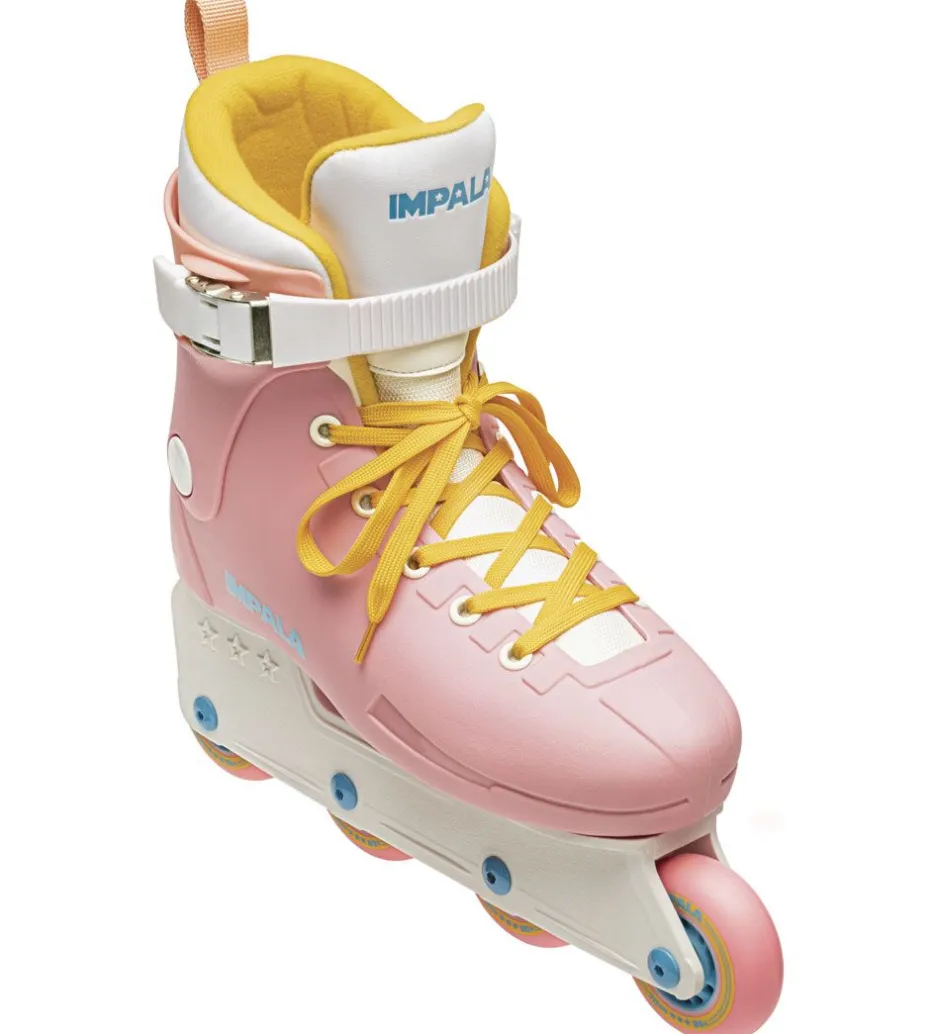 Rulleskøjter - Lightspeed Inline - Rosa/Gul - Inliner>Impala Discount