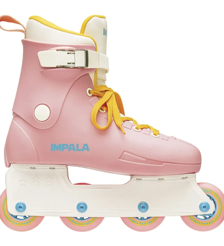 Rulleskøjter - Lightspeed Inline - Rosa/Gul - Inliner>Impala Discount