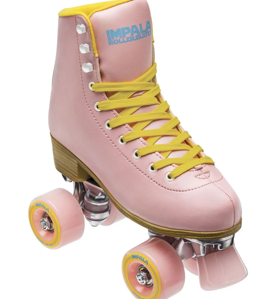 Rulleskøjter - Quad Skate - Rosa/Gul>Impala Best