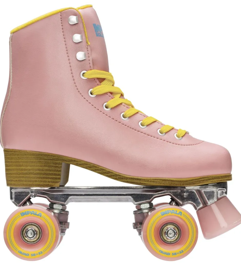 Rulleskøjter - Quad Skate - Rosa/Gul>Impala Best