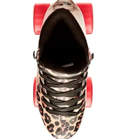 Rulleskøjter - Quad Skate - Brun Leopard><noscript><img width=