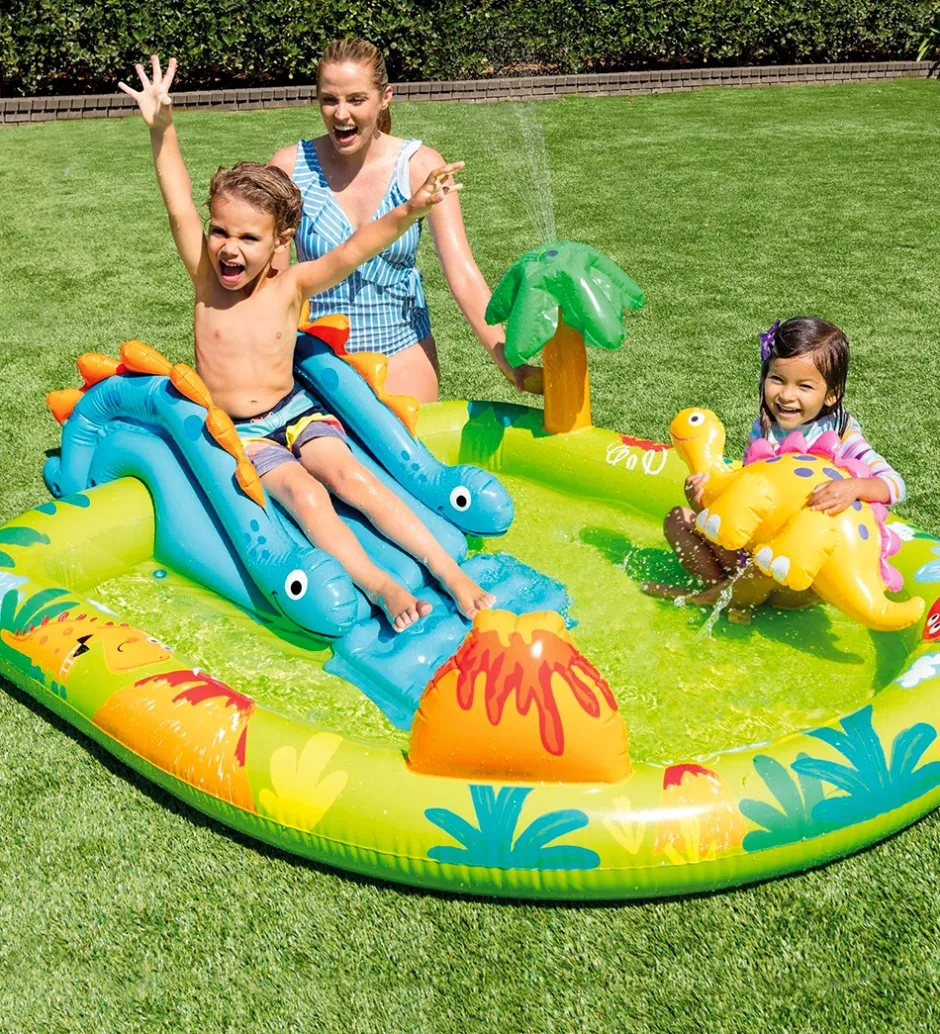 Badebassin - Little Dino Play Center - 191x152x58 cm - 143>Intex Discount