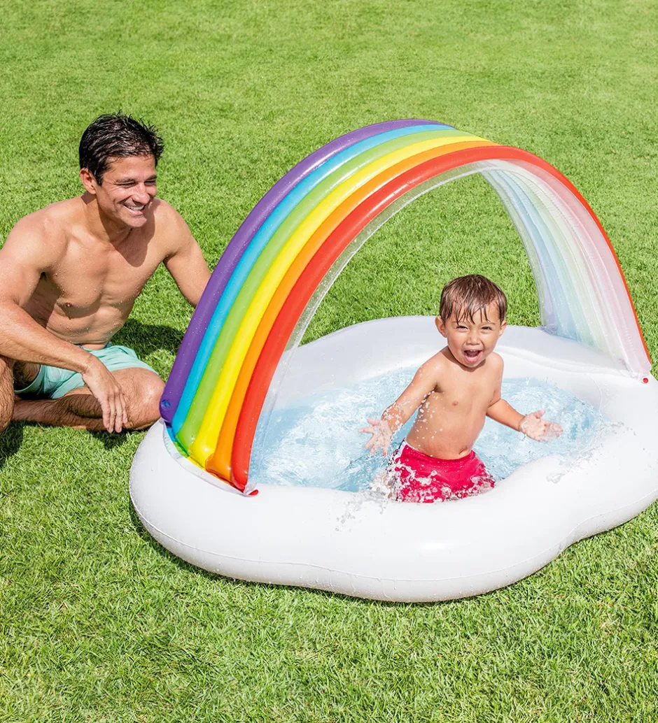 Badebassin - Rainbow Cloud Baby Pool - 82 L>Intex Clearance