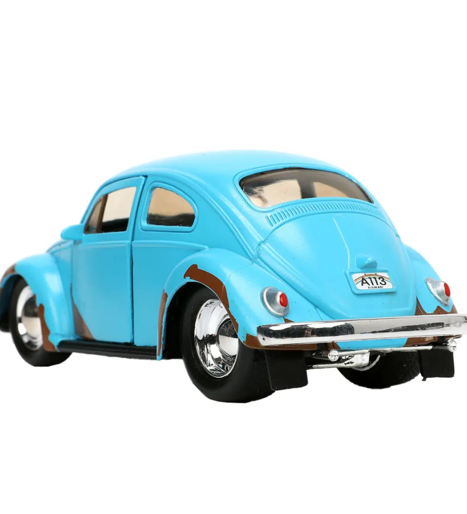 Bil m. Figur - Disney - Stitch & 1959 VW Beetle - 1:32>Jada