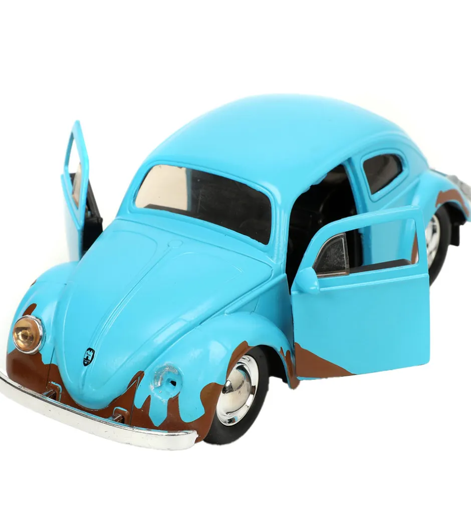 Bil m. Figur - Disney - Stitch & 1959 VW Beetle - 1:32>Jada
