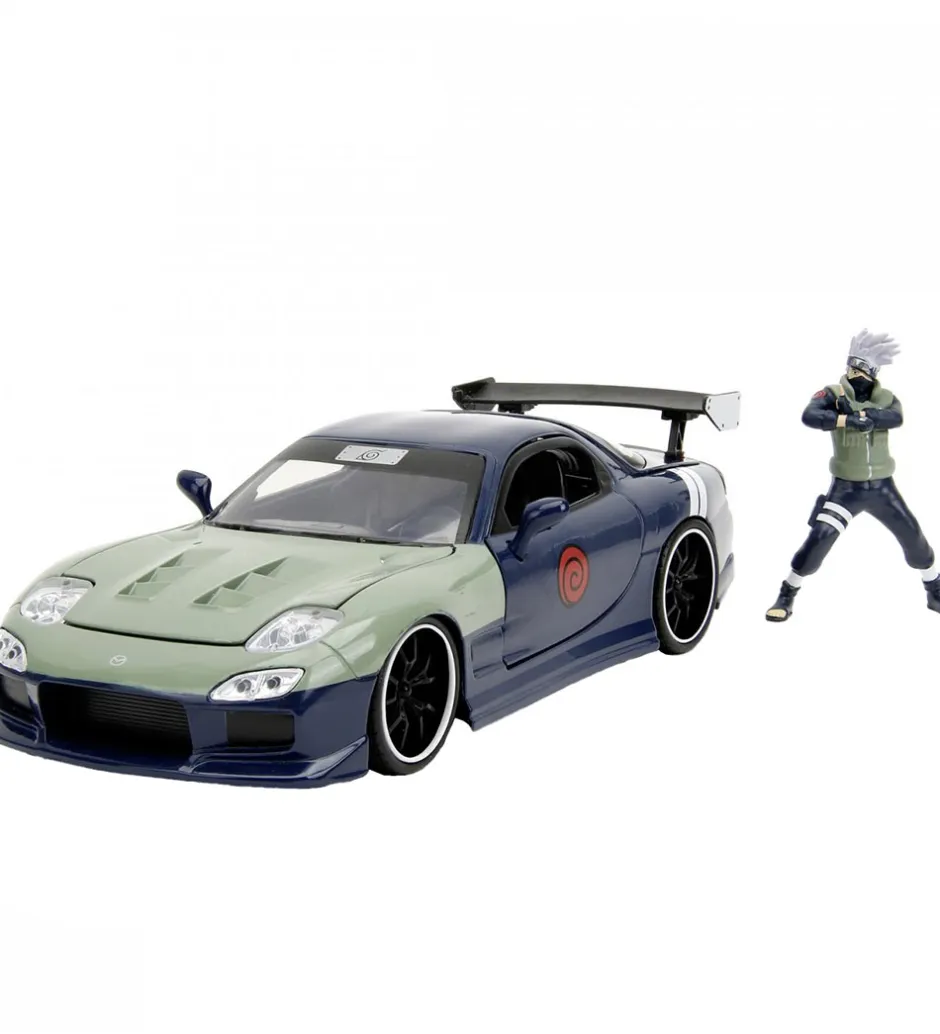 Bil m. Figur - Naruto - Kakashi Hatake & 1993 Mazda RX-7 ->Jada Online