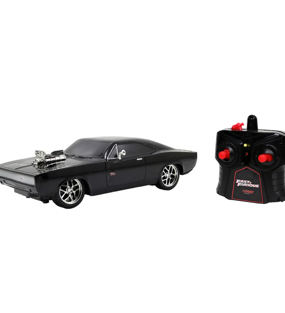 Fjernstyret Bil - Fast & Furious - 1:24 - RC 1970 Dodge Cha>Jada New