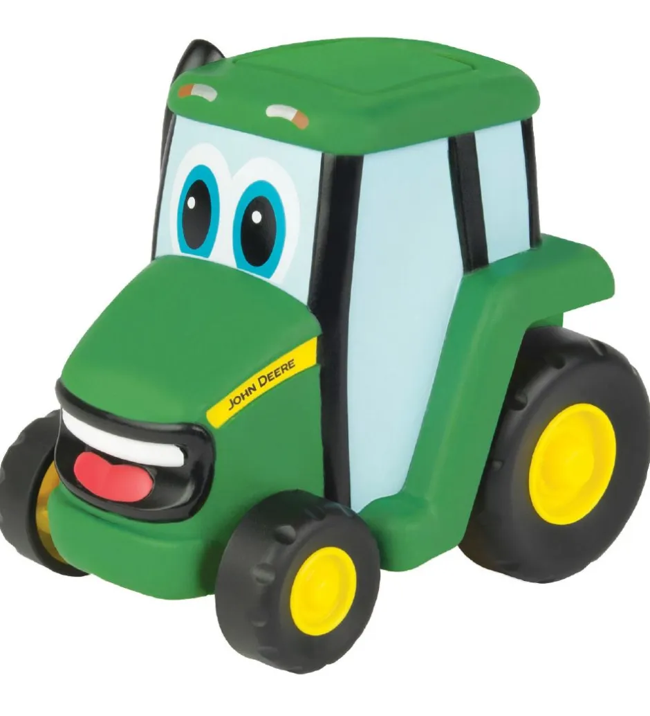Arbejdsbil - 16 cm - Johnny Push N Roll>John Deere Online