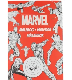 Malebog - Marvel>Karrusel Forlag Sale
