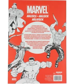 Malebog - Marvel>Karrusel Forlag Sale