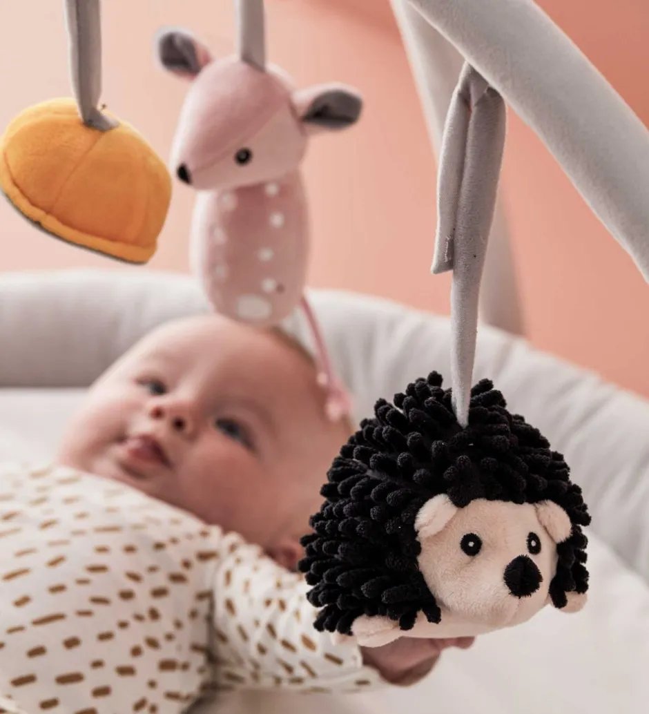Aktivitetstæppe - Edvin - Grå m. Dyr>Kids Concept