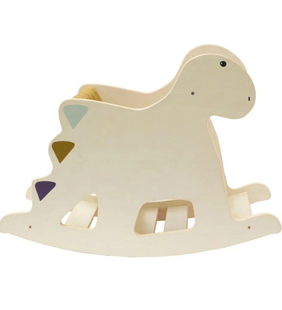 Gyngehest - Træ - Dinosaur>Kids Concept Online