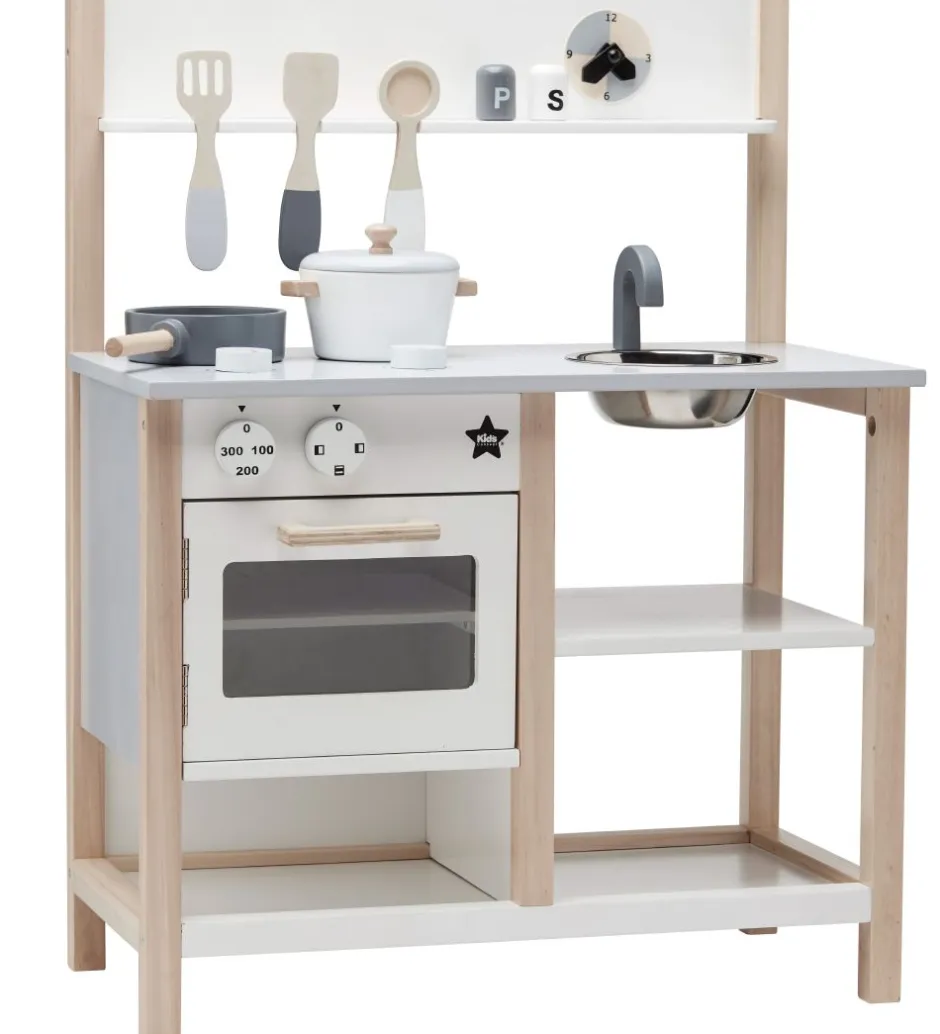 Køkken - Hvid/Grå>Kids Concept Discount