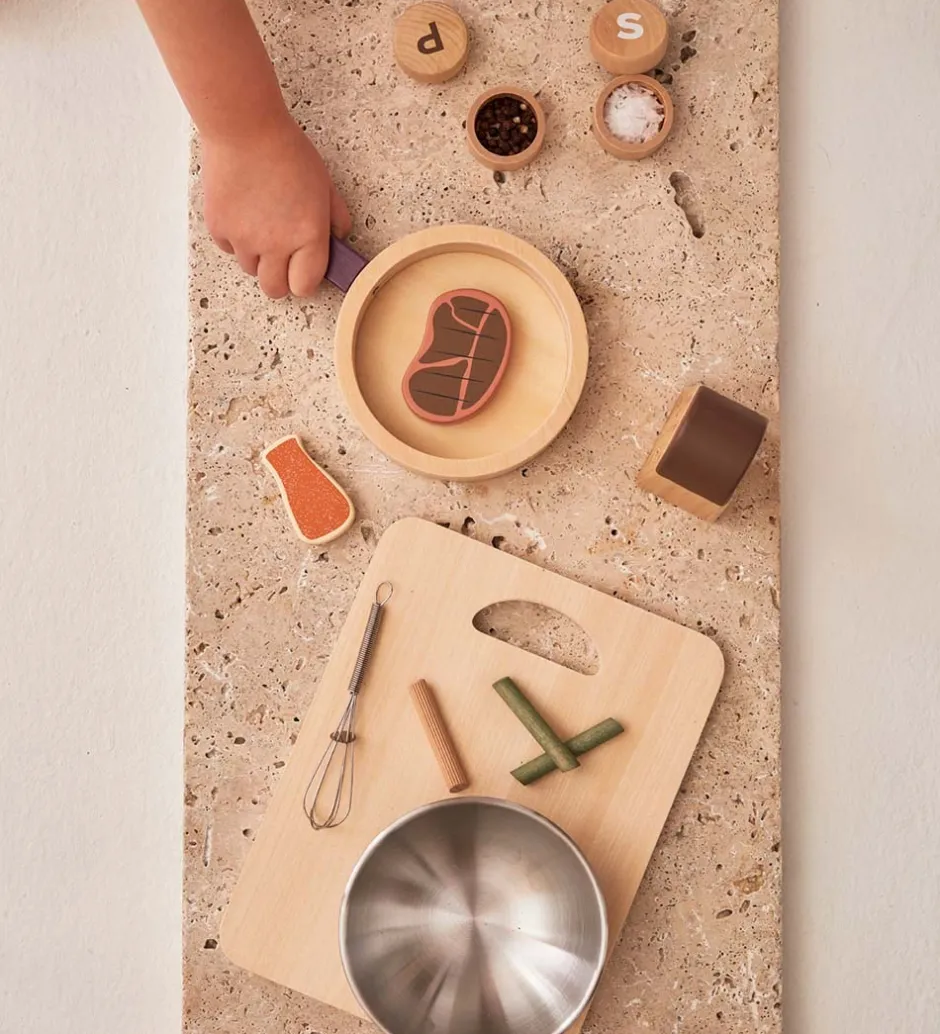 Legemad - Madsæt - Træ>Kids Concept Outlet