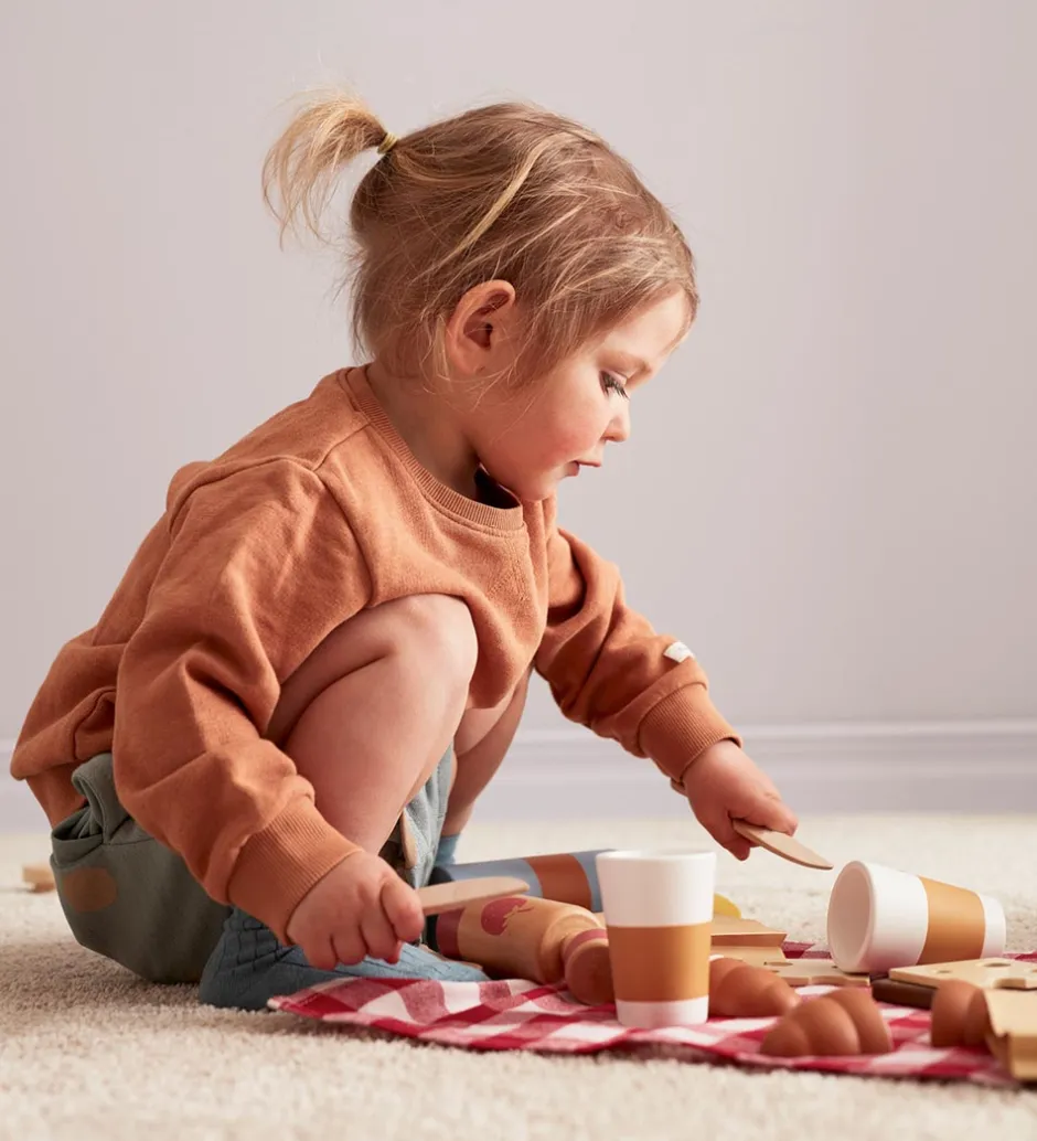 Legemad - Picnic sæt - Træ>Kids Concept Best