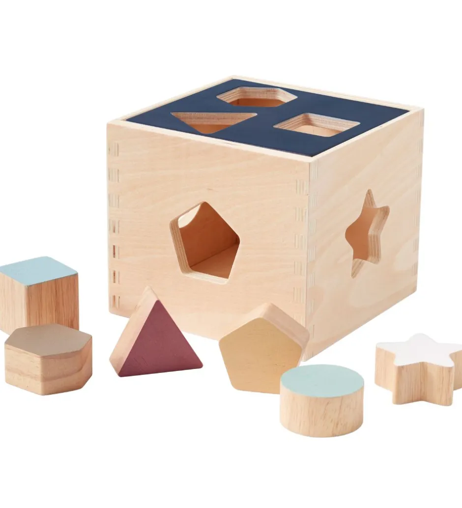 Puttekasse - Aiden - Træ/Multifarvet>Kids Concept Outlet