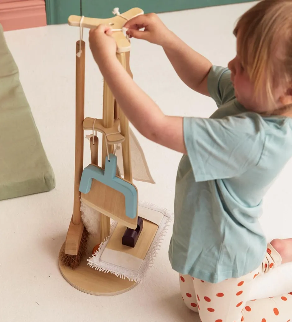 Rengørringssæt - Træ>Kids Concept Discount
