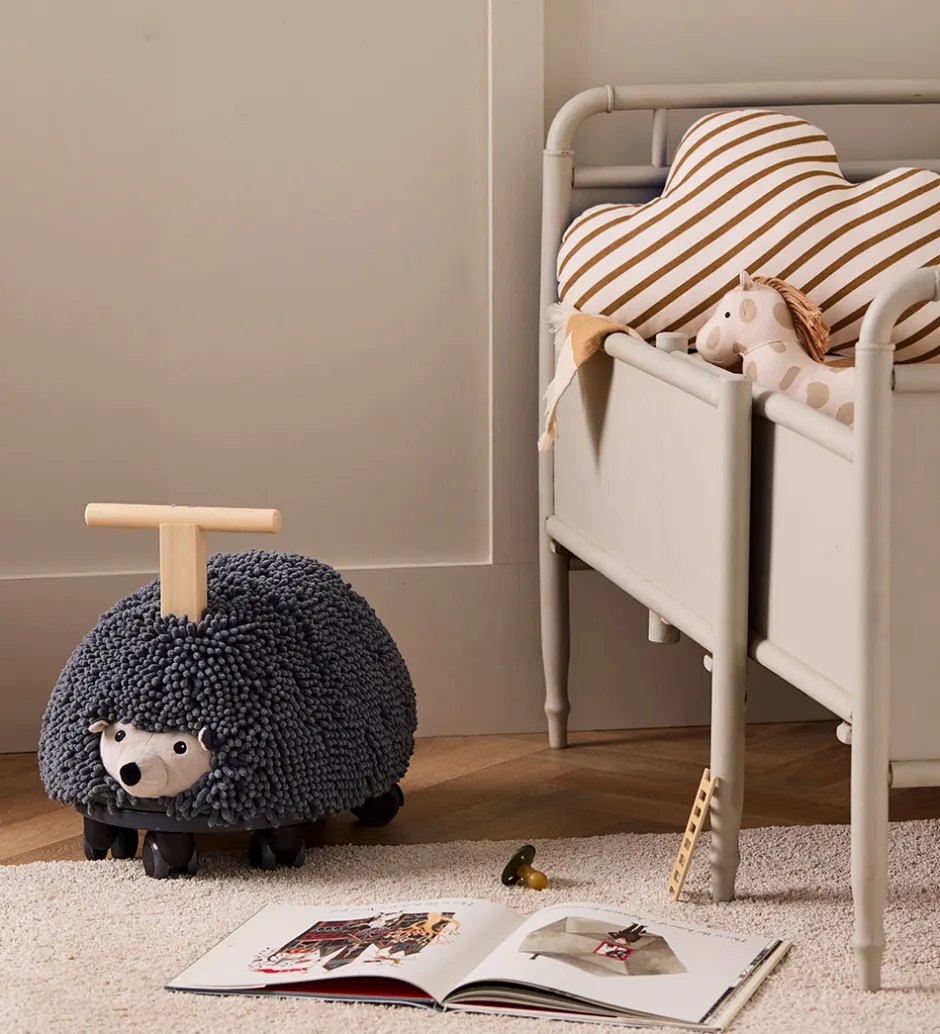Ride On - Pindsvin - Edvin - Grå>Kids Concept New
