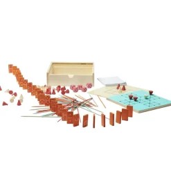 Spil - 6i1 - Træ>Kids Concept Clearance