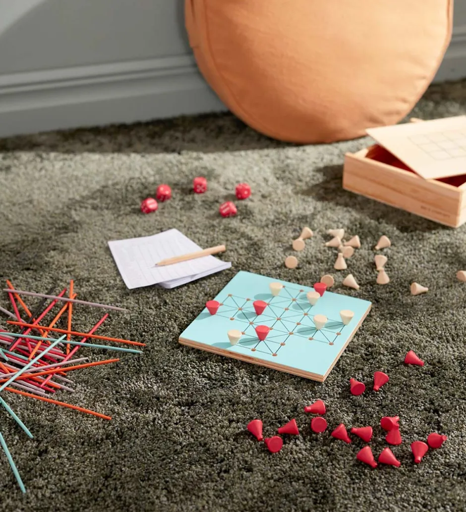 Spil - 6i1 - Træ>Kids Concept Clearance