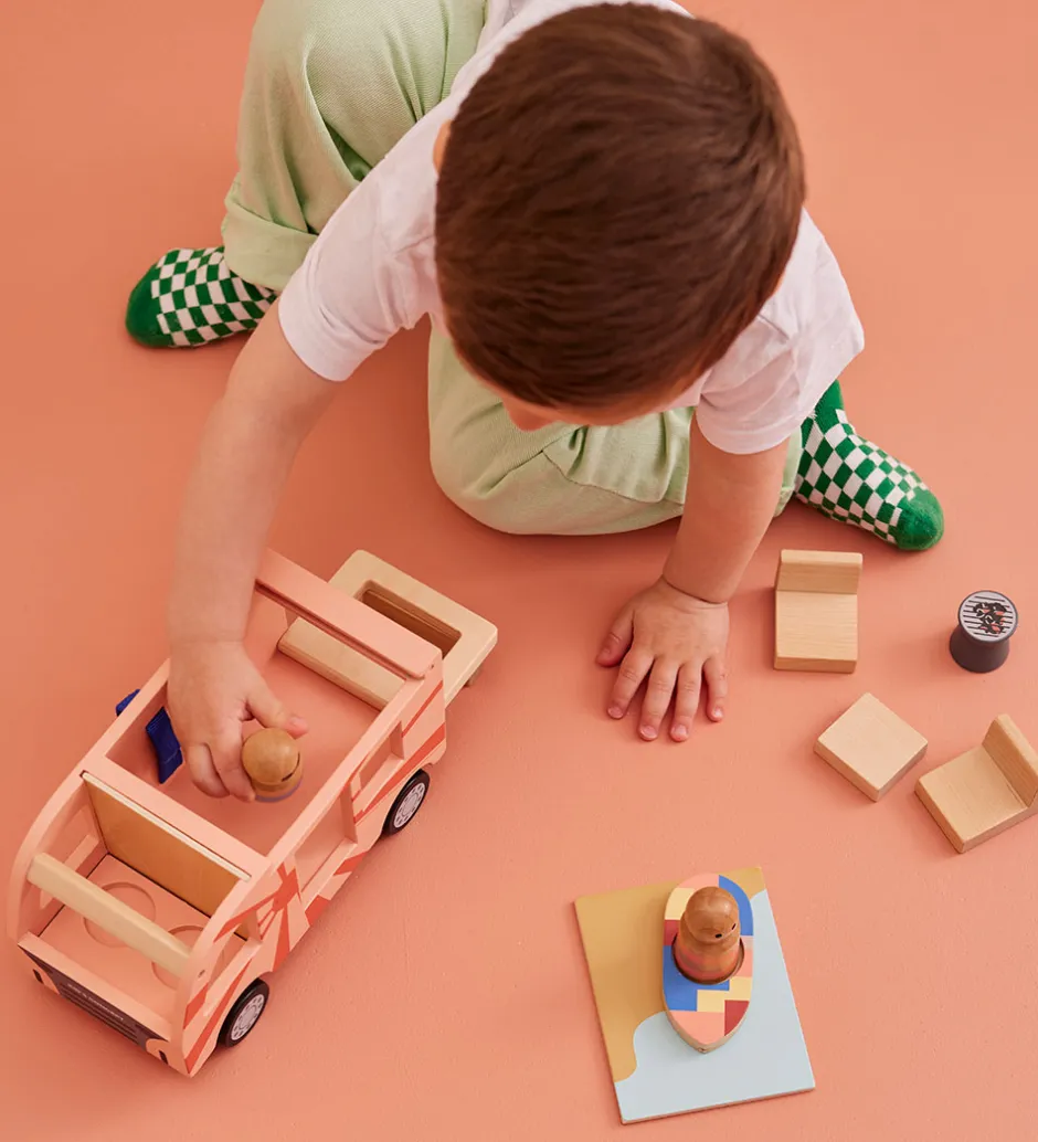 Trælegetøj - Camper Van - Aiden>Kids Concept Outlet