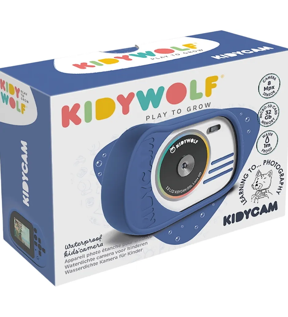 Kamera - Kidycam - Blå>Kidywolf