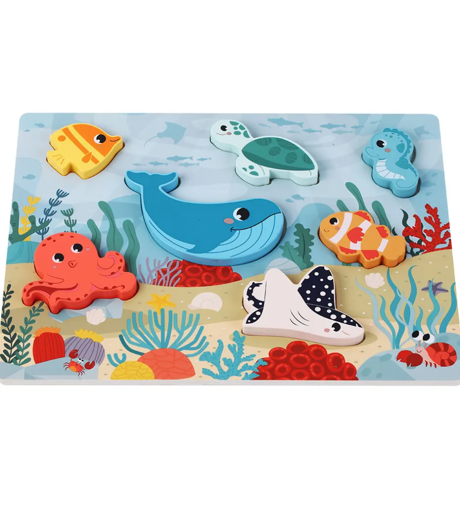 Puslespil - Træ - Ocean>Kinder and Kids Discount