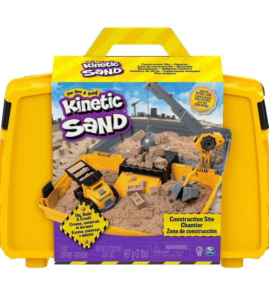 Sandsæt - Construction Folding - 907 g>Kinetic Sand Sale