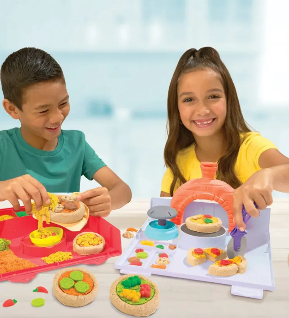 Sandsæt - Squish Pizza - 453 g>Kinetic Sand Sale