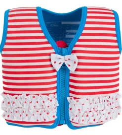 Svømmevest - Original - Marthas Red Stripe Frills>Konfidence Discount