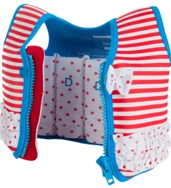 Svømmevest - Original - Marthas Red Stripe Frills>Konfidence Discount