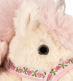 Bamse - Enhjørning - 30 cm - Beige/Rosa><noscript><img width=