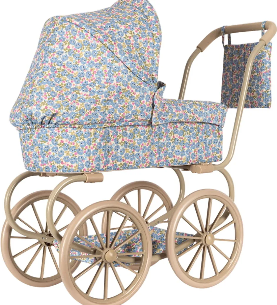 Dukkebarnevogn - Minnie - Fleur Rosier>Konges Sløjd Discount