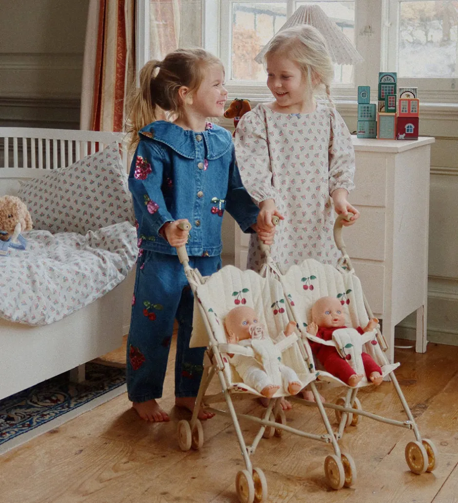 Dukker - Bobo og Bobbie - 2-pak - 33 cm - Multi>Konges Sløjd