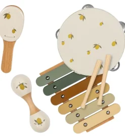 Musikinstrumenter - Træ - Glossy - Lemon>Konges Sløjd Sale