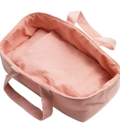 Dukke m. Lift/Sengetøj - Rosa><noscript><img width=