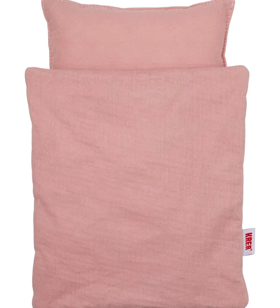 Dukkesengetøj - Musselin - Rose>Krea Outlet