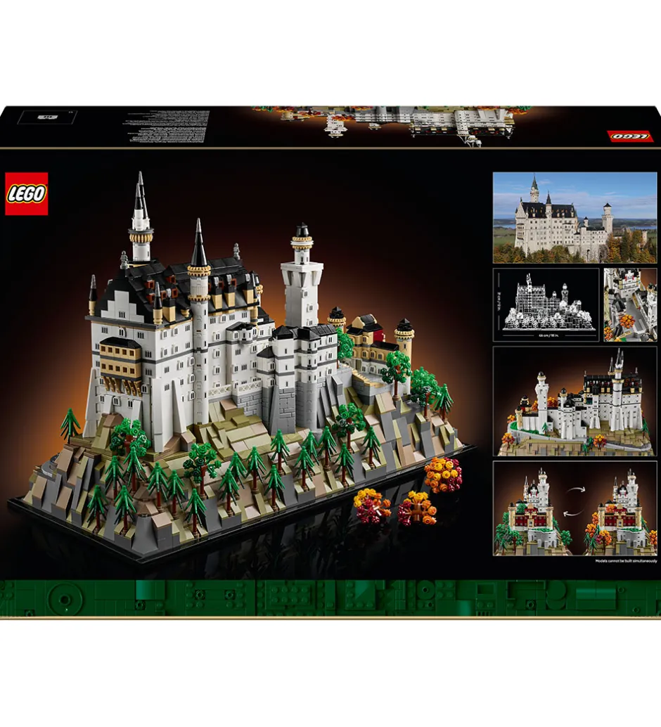 Architecture - Neuschwanstein Slot 21063 - 3455 Dele>LEGO® New