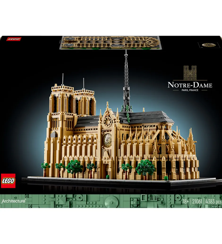 Architecture - Notre-Dame de Paris 21061 - 4383 Dele>LEGO® Sale